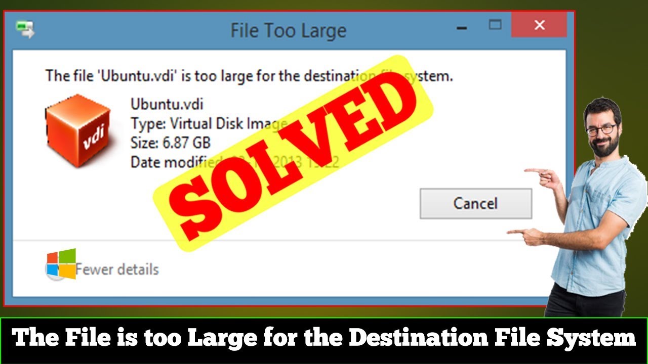 file is too large for destination file system usb mac